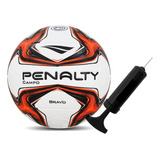 Bola Futebol Campo Penalty Pu Resistente Brinde Bomba Encher