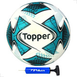 Bola Futebol Campo Topper 22 Grama Tamanho Oficial bomba Ar