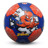 Bola Futebol Infantil Marvel Tam 4 Cor Azul vermelho