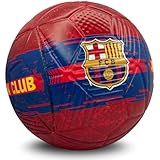 Bola Futebol Oficial Barcelona Time Clube Tamanho Padrão 5 PVC Profissional Masculino Feminino Adulto Junior Juvenil Jogo Campo Society Futsal Grama Sintética E Natural Colorida Resistente Lincenciada