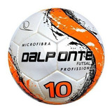 Bola Futsal Dalponte 10 Profissional Costurada Microfibra