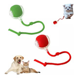 Bola Interativa Cães E Gatos Com Sensor De Movimento Ativado