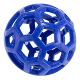 Bola Interativa Para Cães Brinquedo Pet Petiscos Recheável Cor Azul