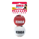 Bola Kong Signature Sport Balls Grande Cor Branco vermelho preto