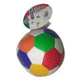 Bola Macia Colorida Bebê Colorida 13cm De Futebol Infantil