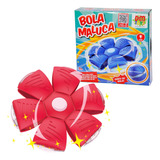 Bola Magica C Led Maluca Transforma Disco Voador Brinquedo