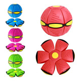 Bola Mágica Disco Voador Brinquedo Ao Ar Livre Bola Maluca Cor Vermelho