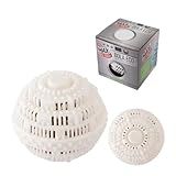 Bola Mágica Lava Roupas Para Máquina De Lavar Conjunto De 2 Peças Branco 2 
