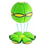 Bola Mágica UFO  Brinquedos Voadores  Pires De Mosca Criativos  Bolas De Disco Planas Voadoras Para Cães  Esportes Ao Ar Livre  Brinquedos Para Animais De Estimação  Presente  Verde 