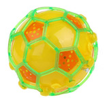 Bola Maluca Brinquedo Pula Vibra Som Luz De Led Colorido
