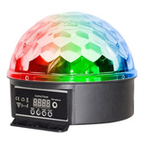 Bola Maluca Globo 9 Cores Led 27w Dmx Automático Ritmo