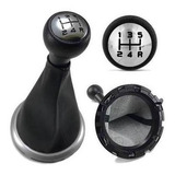 Bola Manopla Cambio Citroen C3 2008 Coifa Aro Prata