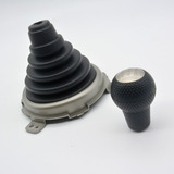 Bola Manopla Cambio Preto Coifa C base Fit 03 04 05 Á 2008