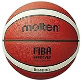 Bola Molten Basketball BG4000 FIBA Approved Tam 7 12 Paineis