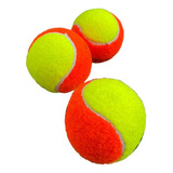 Bola Oficial De Beach Tenis Kit 03 Bolinhas Macia Duravel
