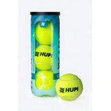 Bola Padel Hupi Elite X Tubo 03 Cor Amarelo