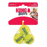 Bola Para Cachorro Kong Squeakair Tennis Balls X small 3un