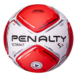 Bola Para Futebol De Campo S11 Ecoknit Xxiv Branco vermelho preto Penalty