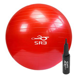 Bola Pilates 85cm Ginastica Bola Yoga Anti estouro Com Bomba