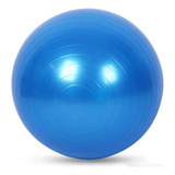 Bola Pilates Yoga Musculação Ginástica 65 Cm C Bomba 150kg Cor Azul