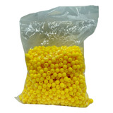 Bola Plástica Leitosa 8mm C furo 500gr Anninox