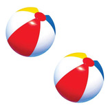 Bola Praia Piscina Inflável Colorida Média 51cm Kit C 02