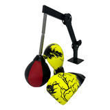 Bola Saco Pancada Punching Ball Boxe Muay Thai Par De Luvas