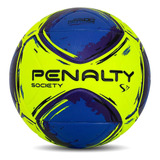 Bola Society S11 R2 Xxiv Amarela E Azul Penalty