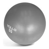 Bola Suiça Ginástica Pilates C Bomba Ate 300 Kgf D 55 Cm