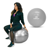 Bola Suíça Para Exercícios De Pilates Tamanho 65cm
