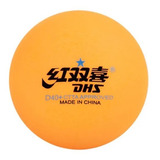 Bola Tênis De Mesa Novo Plástico Dhs D40  1 Estrelas 10 Unid