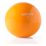 Bola Tonificadora 1kg Vollo Laranja Toning Ball Fortalecimento