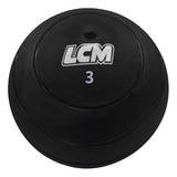 Bola Tonificadora Ball De Borracha 3kg Lcd Borrachas
