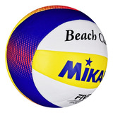 Bola Volei De Praia Beach Classic Areia Mikasa Oficial C Nf