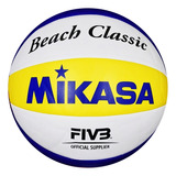 Bola Volei De Praia Beach Classic Oficial Areia Mikasa Fivb