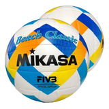 Bola Vôlei De Praia Mikasa Oficial Fun Original Fivb Pro