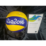 Bola Vôlei Olimpíadas 2016 Autografada E