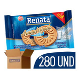 Bolacha Biscoito Em Sache Amanteigado Leite Renata 280 Und