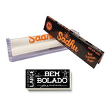 Bolador Automático Kit King Size Seda Piteira Large