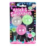 Bolas Adesivas Neon Grudi Balls Multikids Br1550