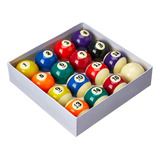 Bolas Bilhar Jogo 52mm Numeradas 54mm Branca Sinuca