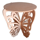 Boleira Borboleta Mdf Decoração Festa Provençal 25 Cm Mesa