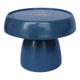 Boleira Cogumelo Média Prato Doces Só Boleiras Azul Gris Cor Azul gris