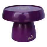 Boleira Cogumelo Média Prato Doces Só Boleiras Roxo