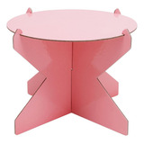 Boleira Desmontável Reutilizável Redonda Rosa Flamingo 26cm