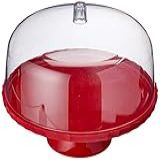 Boleira Festa 25 Cm Com Pe Ou Bf 251 Vmf Vermelho