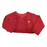 Bolero Casaco Paraiso Bebe Menina Meia Estação Ref 9863
