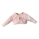 Bolero Casaco Pelo Luxo Paraiso Bebê Menina Inverno 14695