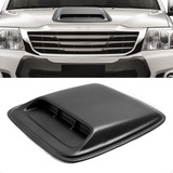 Bolha Capô Entrada Ar Scoop Universal Preto Hilux 2011 2012