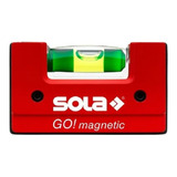 Bolha De Bolso Sola Go Magnetic Big X De Nível 68 X 42 Mm